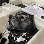 Chanel Mini 31 Bag Black Size 17.5 × 20.5 cm - 1