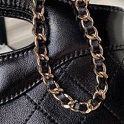 Chanel Mini 31 Bag Black Size 17.5 × 20.5 cm - 3