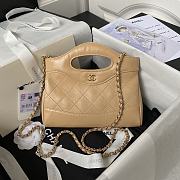 Chanel Mini 31 Bag Beige Size 17.5 × 20.5 cm - 1