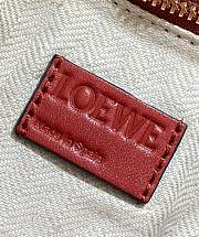 Loewe Leather Puzzle Top-Handle Red Size 29 x 12 x 19 cm - 6