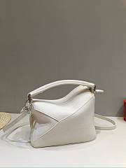Loewe Puzzle Mini White Bag Size 18 x 8 x 12 cm - 2