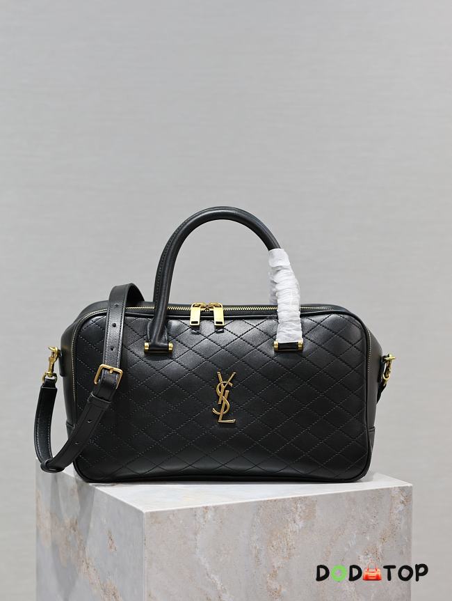 YSL Lyia Leather Duffle Bag Size 31 x 16 x 13 cm - 1