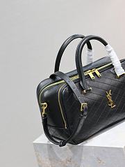 YSL Lyia Leather Duffle Bag Size 31 x 16 x 13 cm - 6