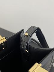 Fendi Black Small Tote Shopping Bag Size 25.5 x 12 x 22.5 cm - 5
