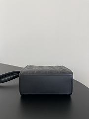 Fendi Black Small Tote Shopping Bag Size 25.5 x 12 x 22.5 cm - 4