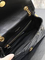 YSL Chain Bag Patent Leather Black Size 20 × 12.5 × 6.5 cm - 6