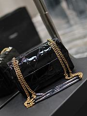 YSL Chain Bag Patent Leather Black Size 20 × 12.5 × 6.5 cm - 3