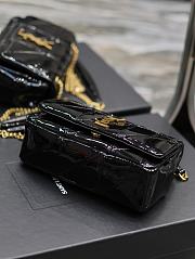 YSL Chain Bag Patent Leather Black Size 20 × 12.5 × 6.5 cm - 2