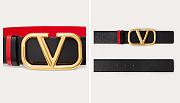 Valentino Garavani VLogo Reversible Belt 40MM - 6