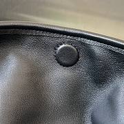 Bottega Veneta Large Hop Hobo Suede Shoulder Bag Black Size 54 x 24 x 13 cm - 5