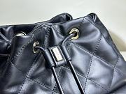 Chanel Double Pocket Backpack Black Size 22 x 21 x 13 cm - 4