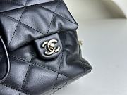 Chanel Double Pocket Backpack Black Size 22 x 21 x 13 cm - 3