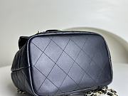 Chanel Double Pocket Backpack Black Size 22 x 21 x 13 cm - 2