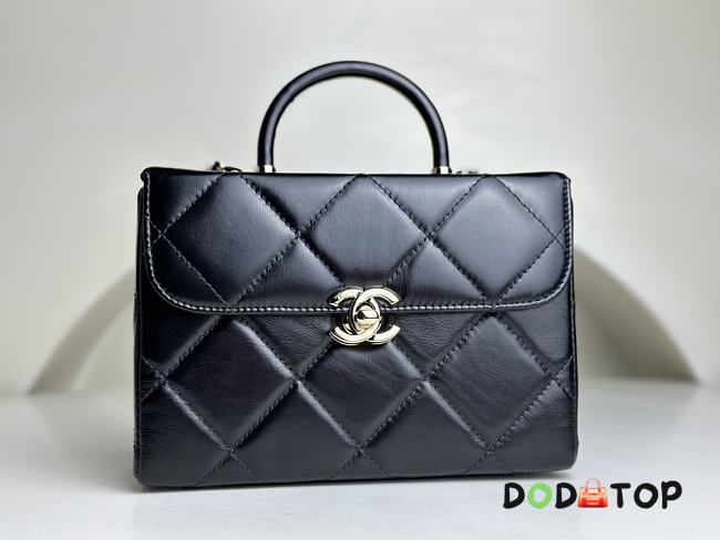 Chanel Retro Box Bag Black Size 13.5 x 19 x 8 cm - 1