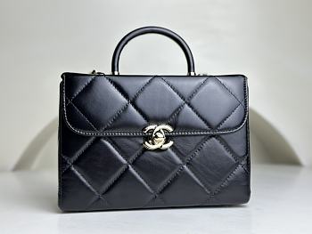 Chanel Retro Box Bag Black Size 13.5 x 19 x 8 cm