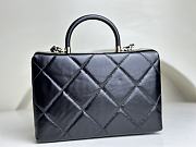 Chanel Retro Box Bag Black Size 13.5 x 19 x 8 cm - 3