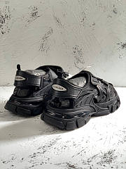 Balenciaga Track Sandal Black  - 3