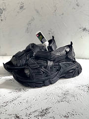 Balenciaga Track Sandal Black  - 2