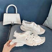 Balenciaga Track Sandal White - 4