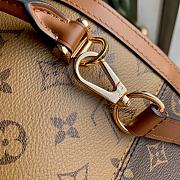 Louis Vuitton LV Dauphine Capitale Bag Size 17.5 x 17.5 x 9 cm - 4