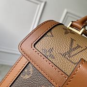 Louis Vuitton LV Dauphine Capitale Bag Size 17.5 x 17.5 x 9 cm - 2