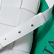 Bottega Veneta Mini East-West Arco Tote Handbag White Size 22 x 11 x 5.5 cm - 4
