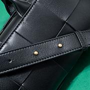 Bottega Veneta Mini East-West Arco Tote Handbag Black Size 22 x 11 x 5.5 cm - 3