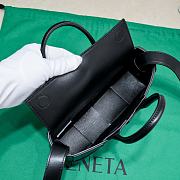 Bottega Veneta Mini East-West Arco Tote Handbag Black Size 22 x 11 x 5.5 cm - 2