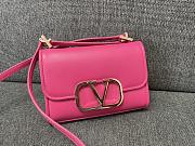 Valentino VLogo Rose Pink Bag Size 18 x 13 x 5 cm - 1