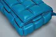  Bottega Veneta Padded Cassette Blue Bag Size 26 x 18 x 8 cm - 4