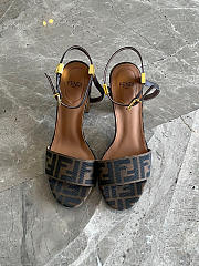 Fendi Delfina Sandals 6 cm - 1