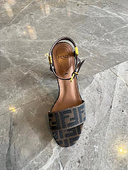 Fendi Delfina Sandals 6 cm - 4