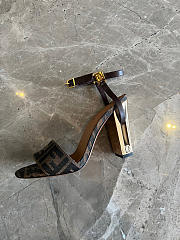 Fendi Delfina Sandals 6 cm - 5