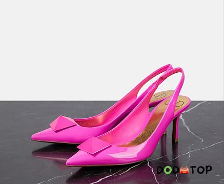 Valentino Rose Pink Heels - 1