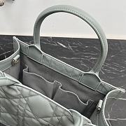 Dior Saddle Shoulder Pouch Grey Size 26 cm - 5