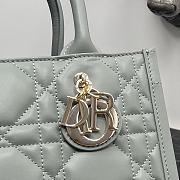 Dior Saddle Shoulder Pouch Grey Size 26 cm - 2