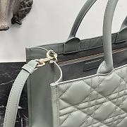 Dior Saddle Shoulder Pouch Grey Size 36 cm - 3