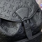 Louis Vuitton LV Montsouris Backpack Monogram Taurillon Leather Size 32 x 40 x 19 cm - 5