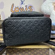 Louis Vuitton LV Montsouris Backpack Monogram Taurillon Leather Size 32 x 40 x 19 cm - 2