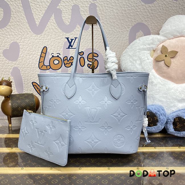 Louis Vuitton Neverfull MM Tote Bag Turtledove Size 31 x 28 x 14 cm - 1