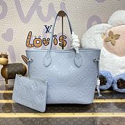 Louis Vuitton Neverfull MM Tote Bag Turtledove Size 31 x 28 x 14 cm - 1