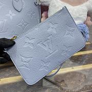 Louis Vuitton Neverfull MM Tote Bag Turtledove Size 31 x 28 x 14 cm - 6