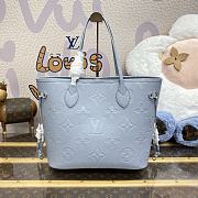Louis Vuitton Neverfull MM Tote Bag Turtledove Size 31 x 28 x 14 cm - 3