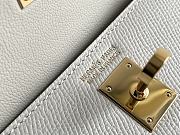 Hermes Double Sided Kelly Desordre White Size 20 cm - 5