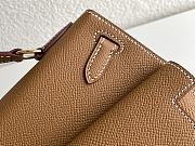 Hermes Double Sided Kelly Desordre Brown Size 20 cm - 3