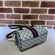 Gucci Ophidia GG Mini Top Handle Bag Black Size 21.5 x 14 x 11.5 cm - 6