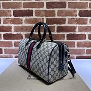 Gucci Ophidia GG Medium Top Handle Bag Black Size 31 x 20 x 16.5 cm - 3