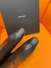 YSL Black Boots 10 cm - 4