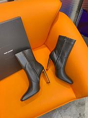 YSL Black Boots 10 cm - 5