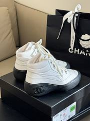 Chanel Boots Black White 16 - 3